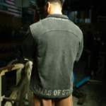 Controlled Insanity Acid Brown Stone Washed Shorts