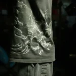 Controlled Insanity Acid Gray Stone Washed Shorts