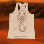 Controlled Insanity Beige Scorpion Acid Wash Stringer