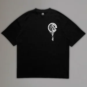Controlled Insanity Black Fif Chained Tee