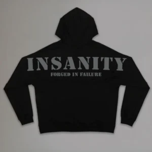 Controlled Insanity Black Og Fif Hoodies