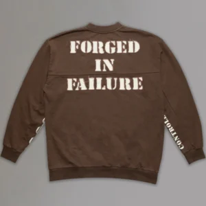 Controlled Insanity Brown Forged In Failure Crewneck D