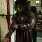 Controlled Insanity Brown Iron Therapy Long sleeve Waffle Thermal