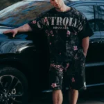 Controlled Insanity Cherry Blossom Sweat Shorts