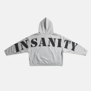 Controlled Insanity Cool Grey Pullover d