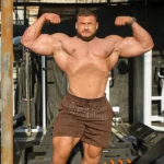 Controlled Mocha Brown Mesh Shorts